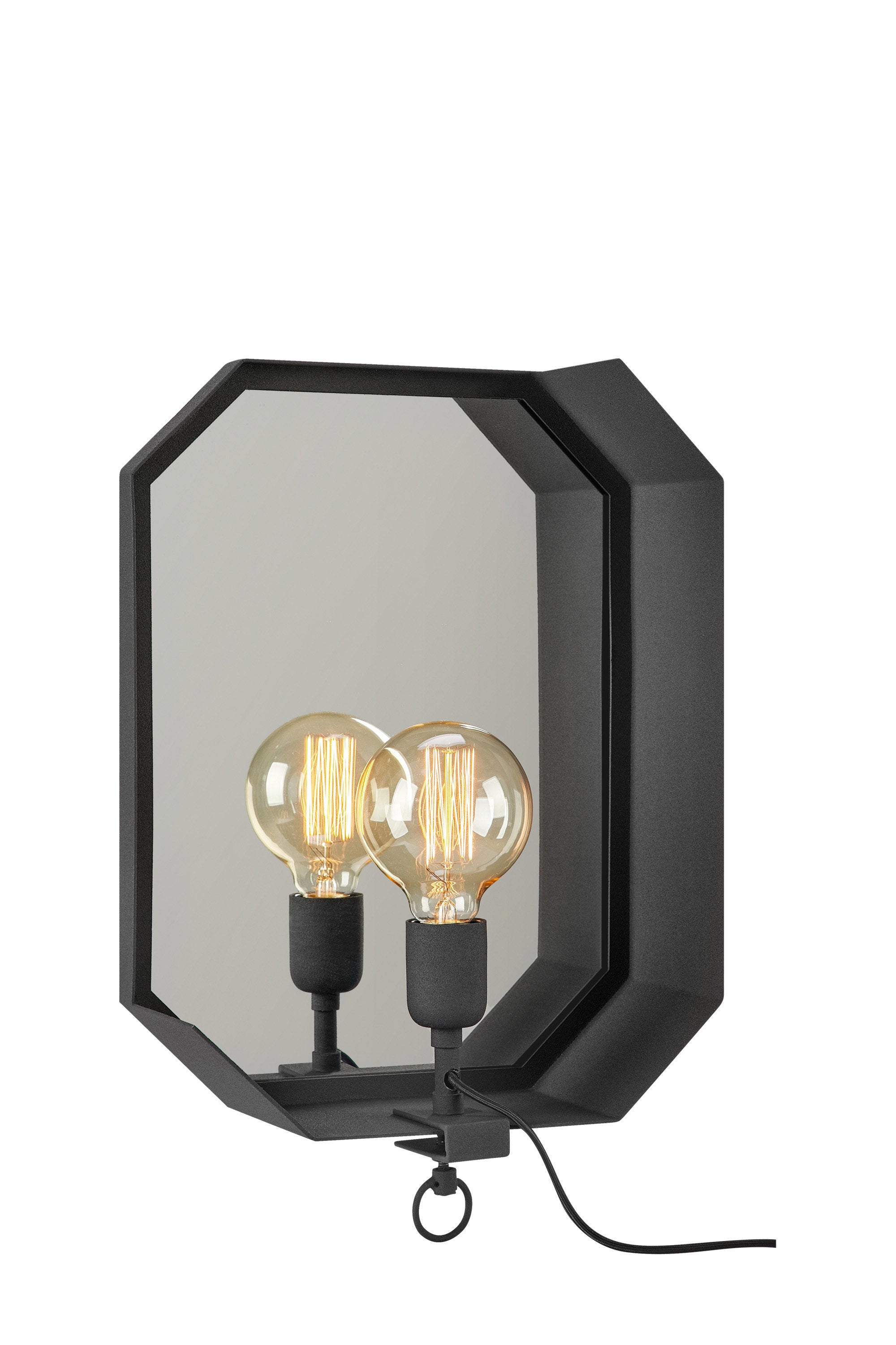 KOGO vägglampa 1L Black