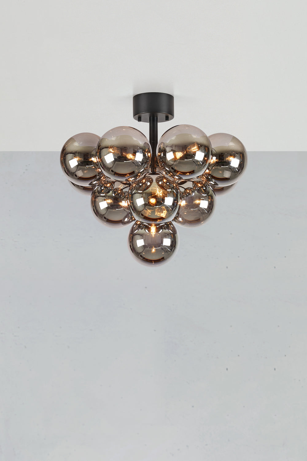 MERLOT plafondi 13L Matt Black/Smoke