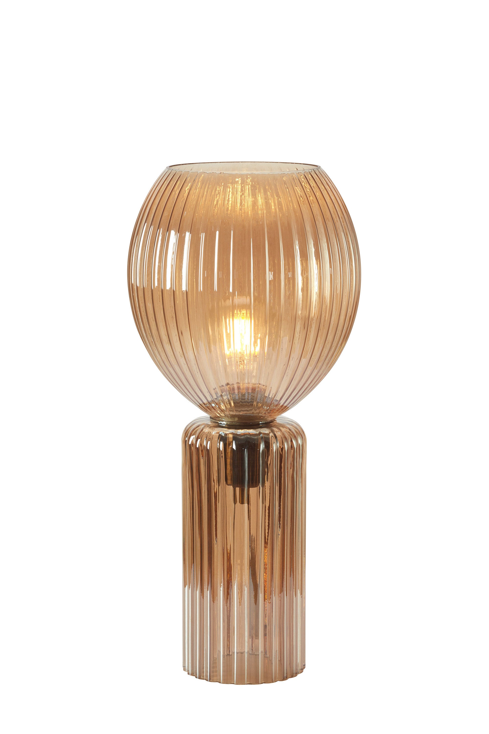 TOULIPA pöytävalaisin 1L Amber