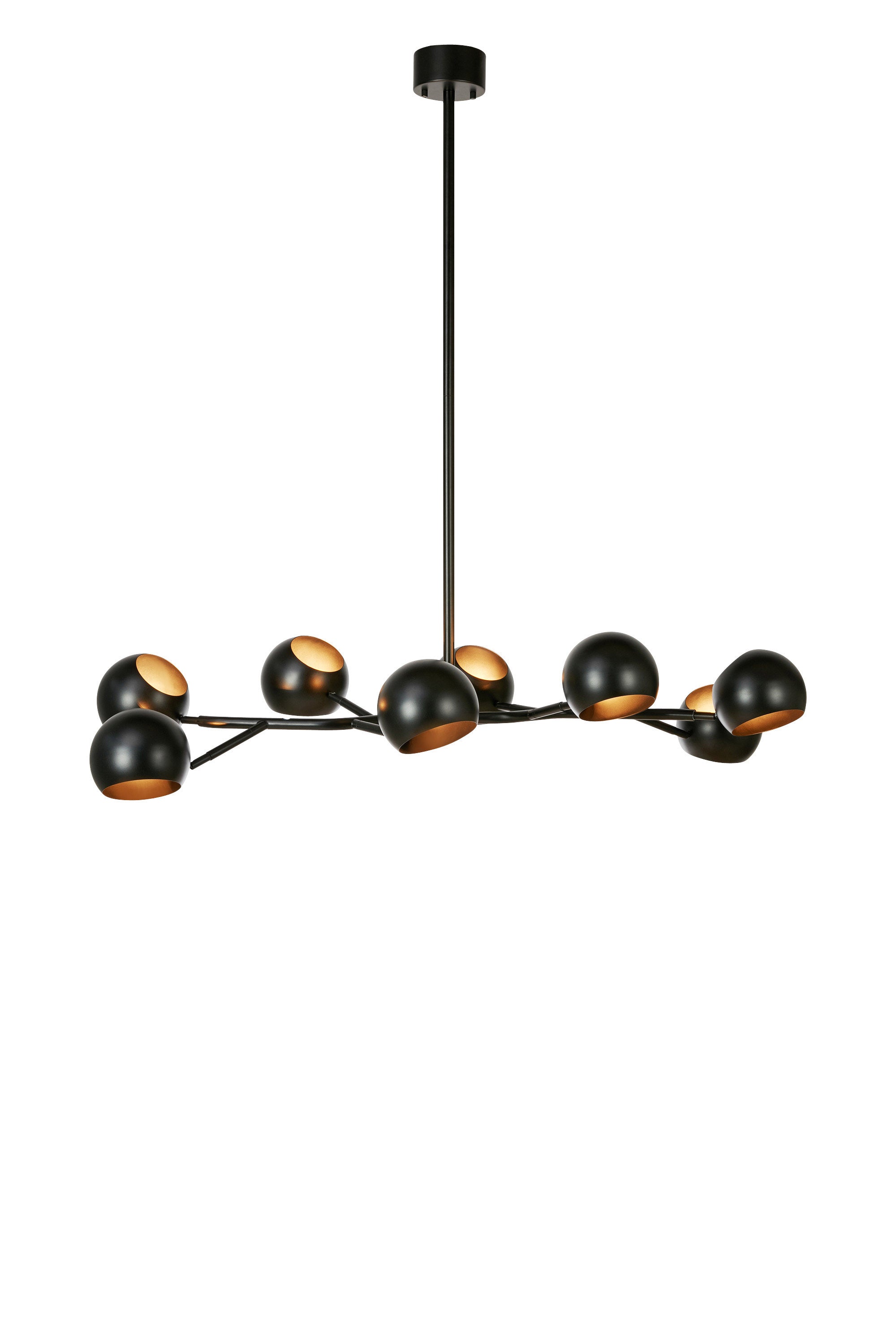 EDGAR riippuvalaisin 8L Black
