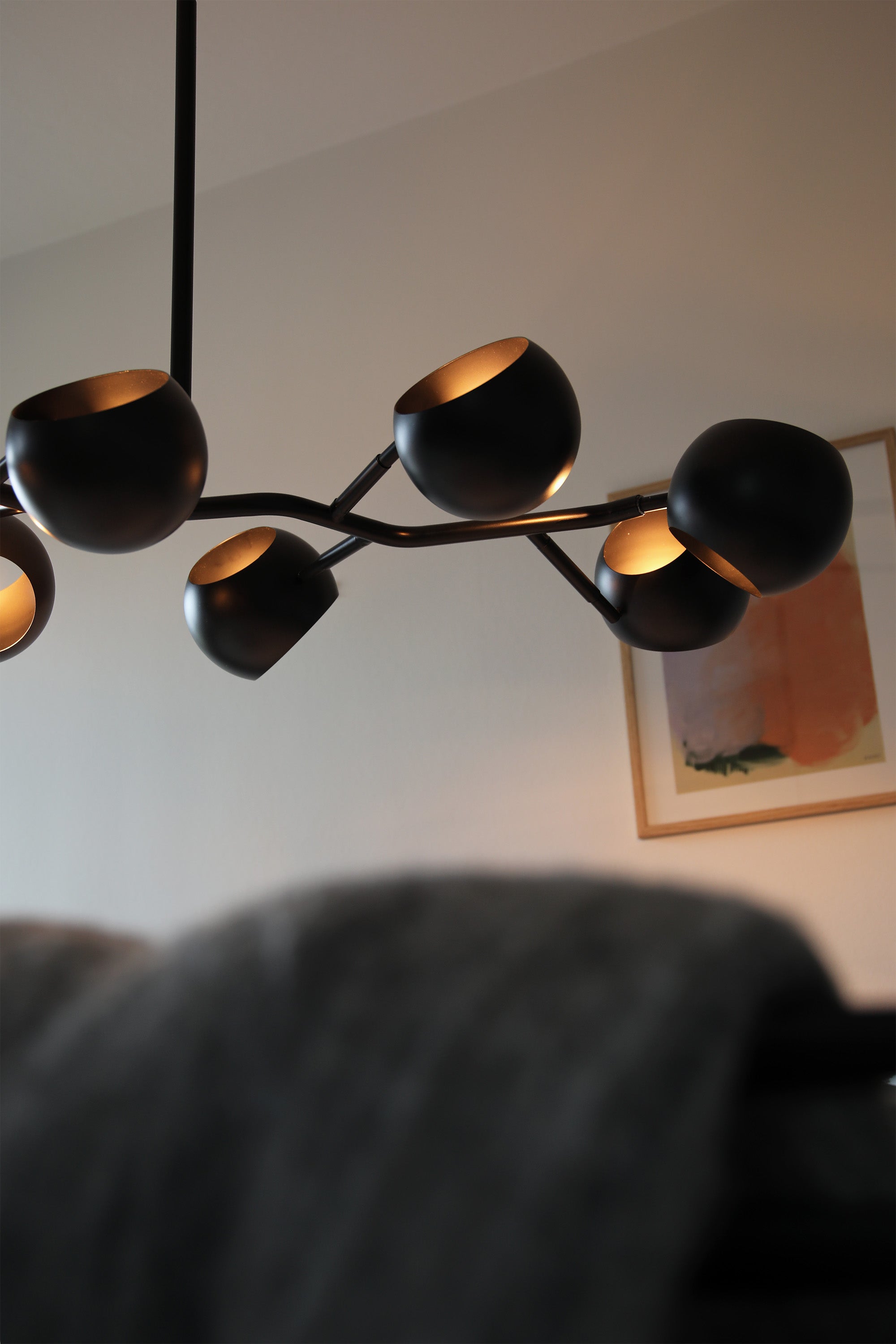 EDGAR riippuvalaisin 8L Black