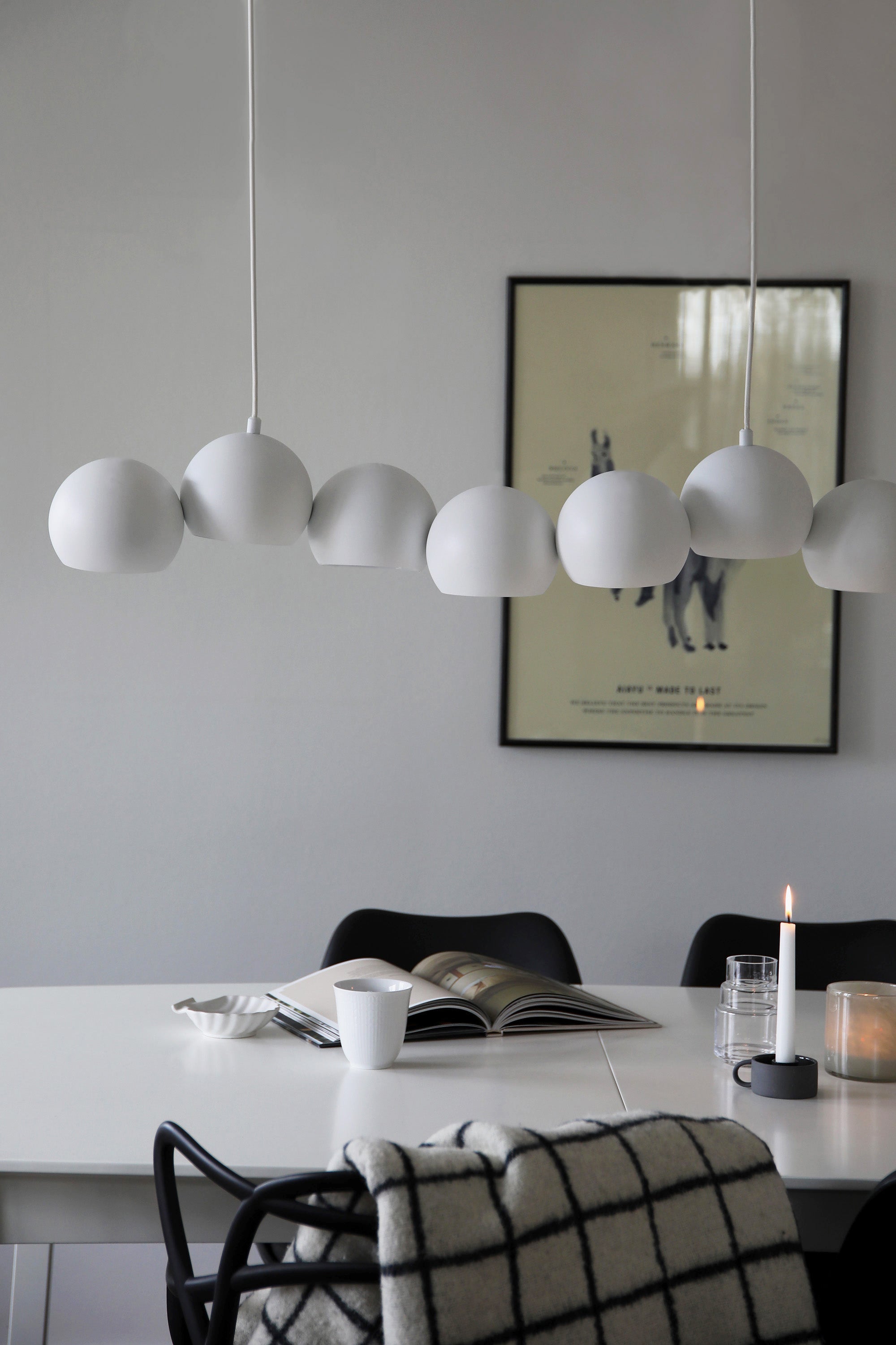 CUPOLO taklampa 7L Sand White
