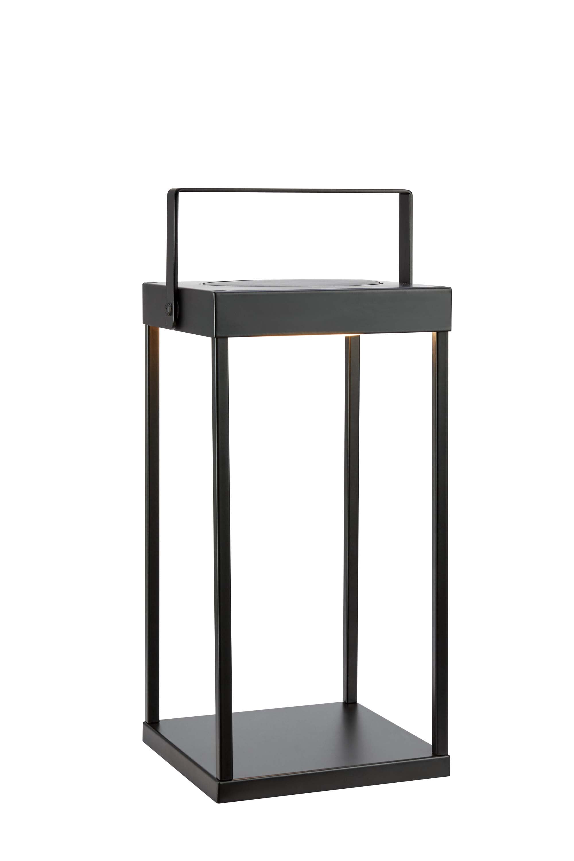 PURE Solar Lantern 42cm Black