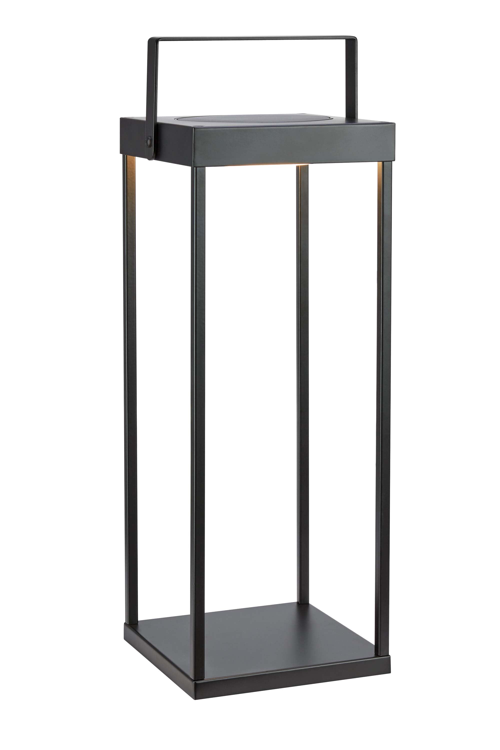 PURE Solar Lantern 53cm Black