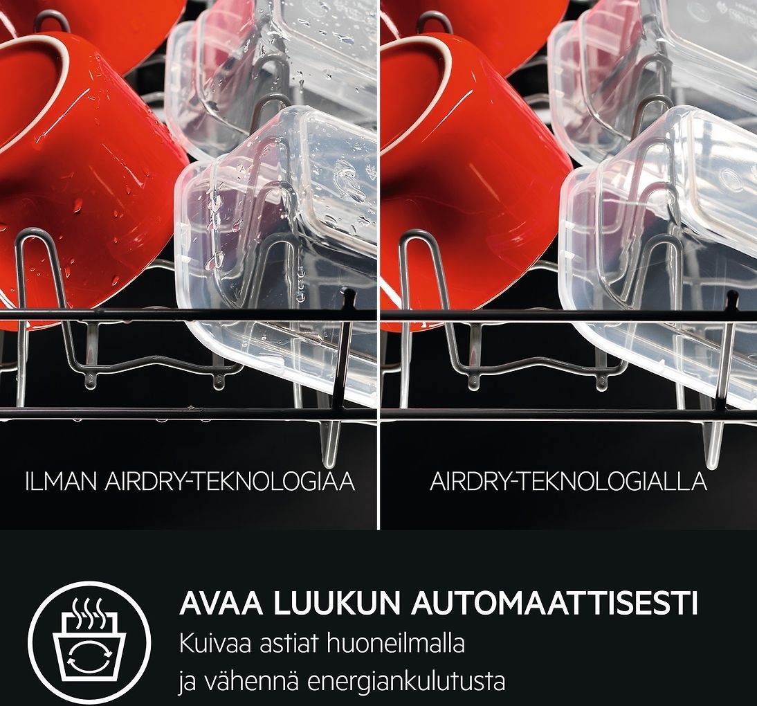 AEG FFB73507ZW 7000-sarjan -astianpesukone, valkoinen