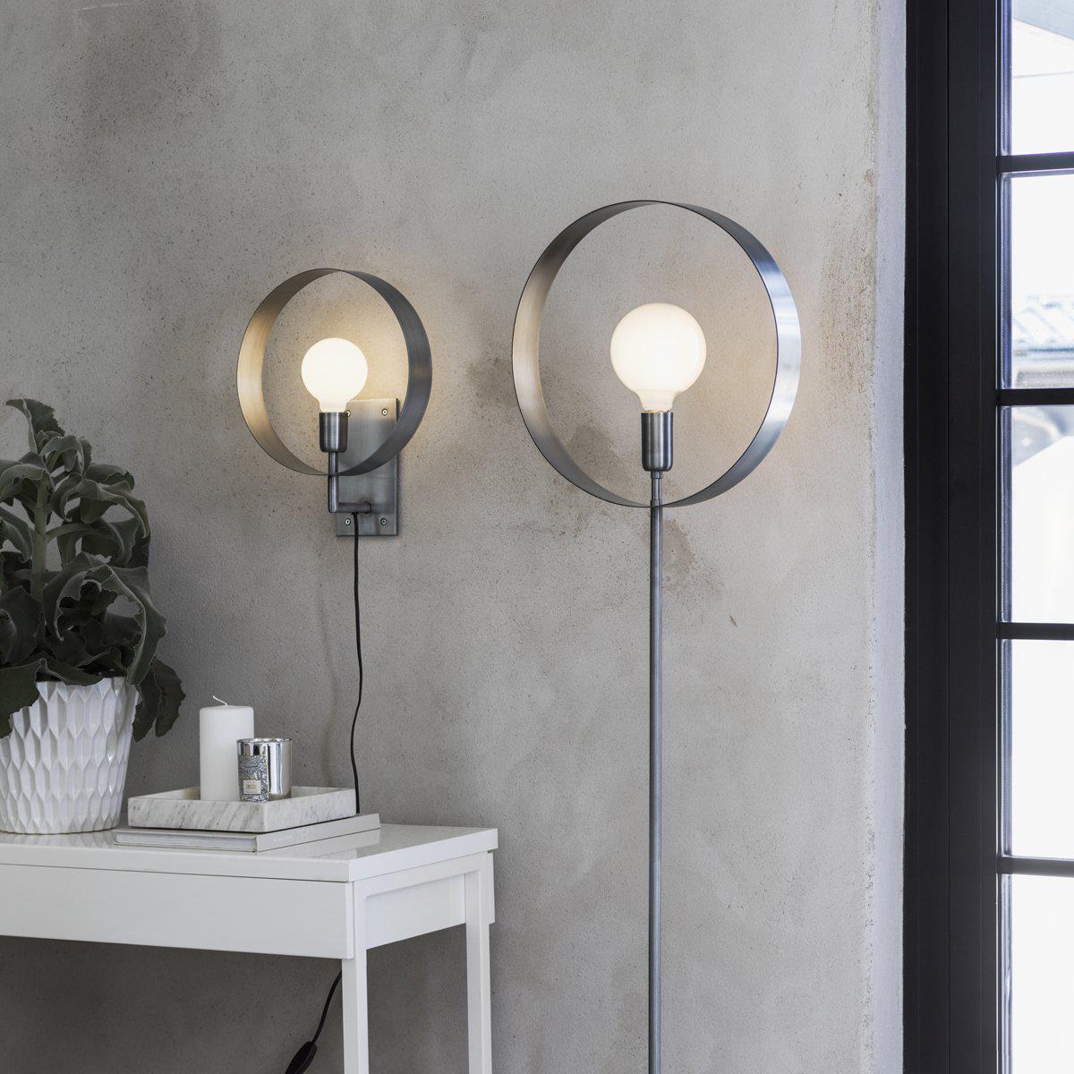 Atmosphere lattiavalaisin hopea 160cm