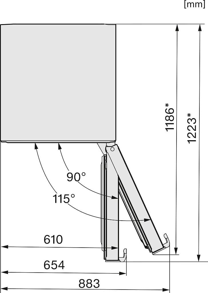 Miele KS 4783 ED kylskåp