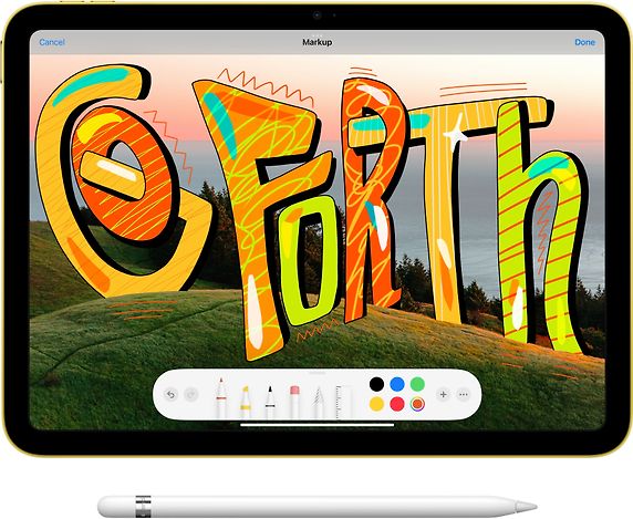 Apple iPad 10,9" 64GB Wi-Fi+LTE keltainen