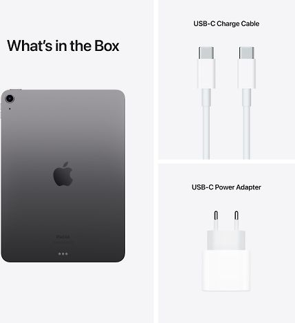 Apple iPad Air M1 (5th Gen) 64GB Wi-Fi tähtiharmaa