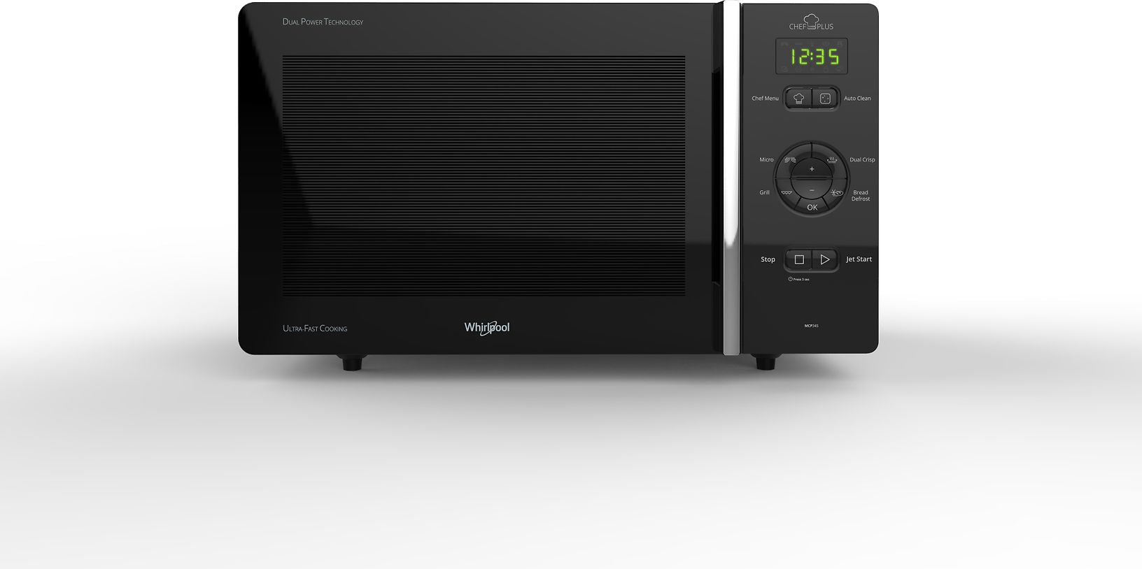 Whirlpool MCP 345 BL mikroaaltouuni