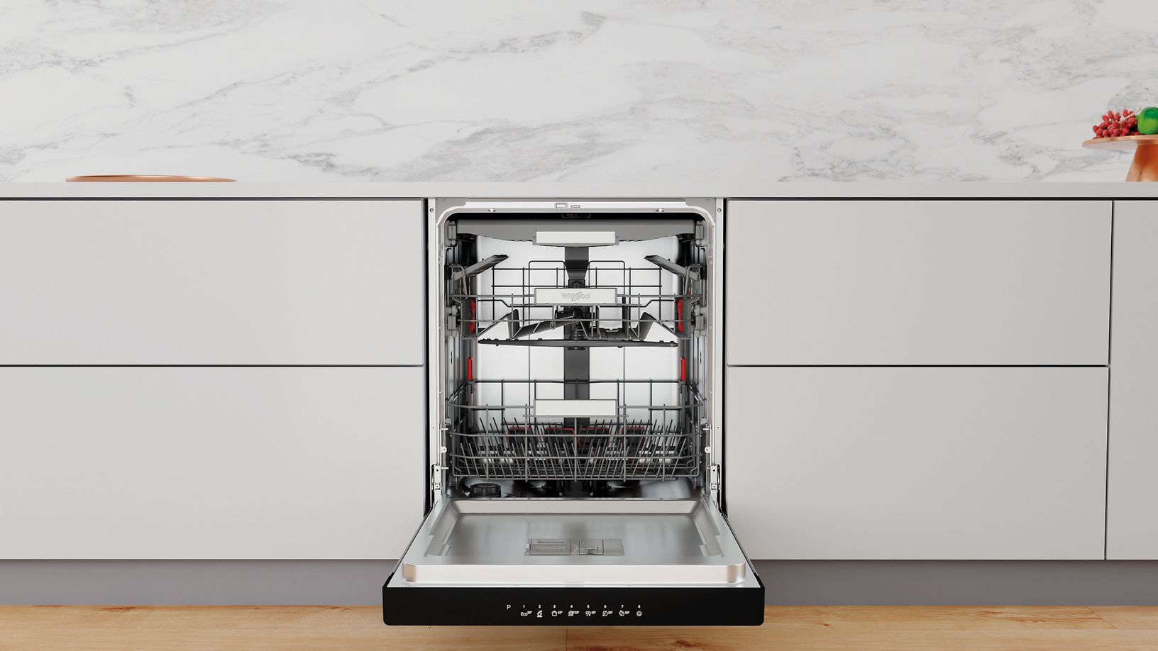 Whirlpool WUC 3T133 PF X diskmaskin stål