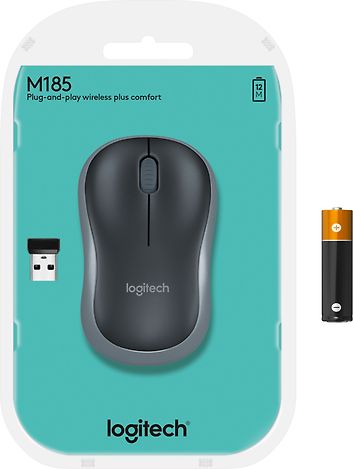 Logitech M185 - trådlös mus