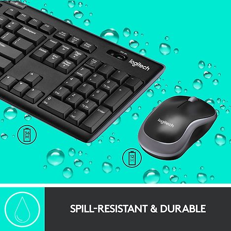 Logitech MK270 - trådlöst tangenbord och mus