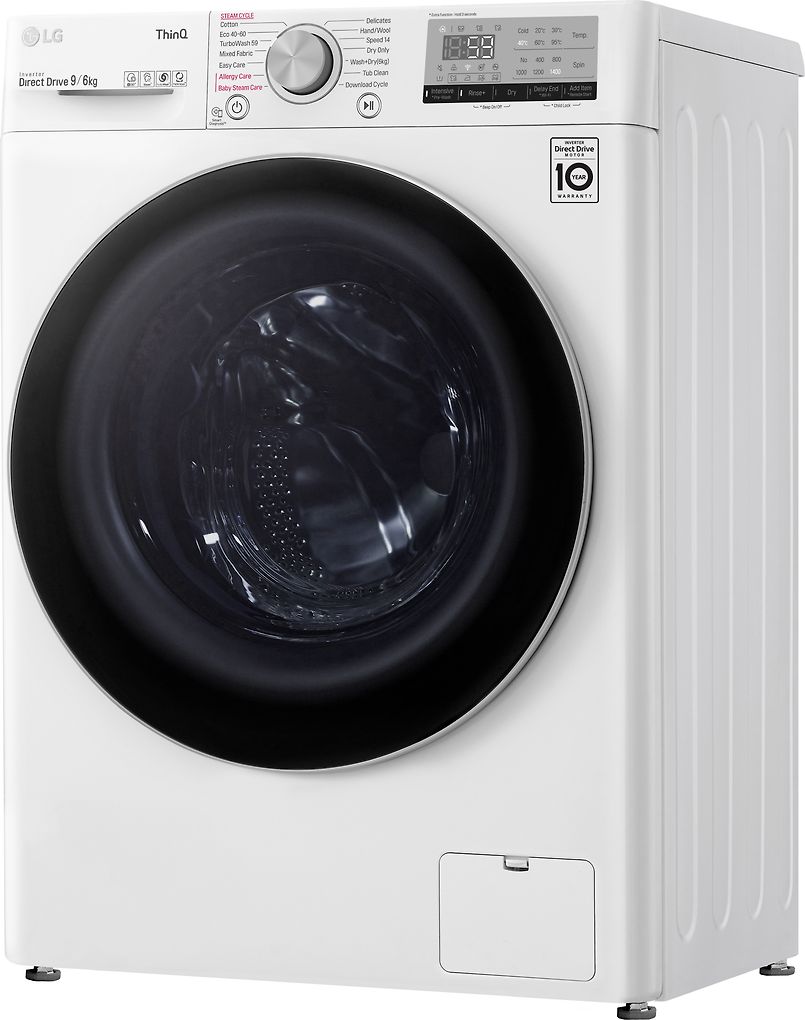 LG K4DV709H0W torkande tvättmaskin