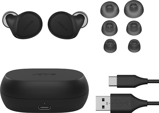 Jabra Elite 7 Active Noise cancelling hörlurar svart