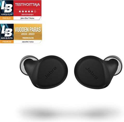 Jabra Elite 7 Active Noise cancelling hörlurar svart
