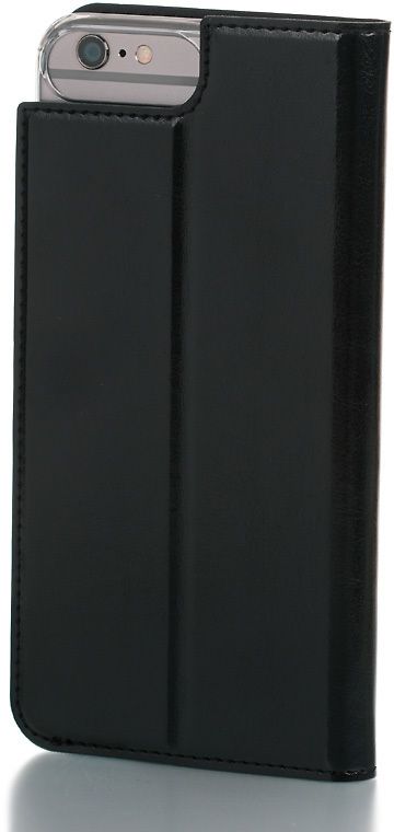 Wave bookcase iPhone 8 plus/7 plus/6 plus musta - E-store.fi