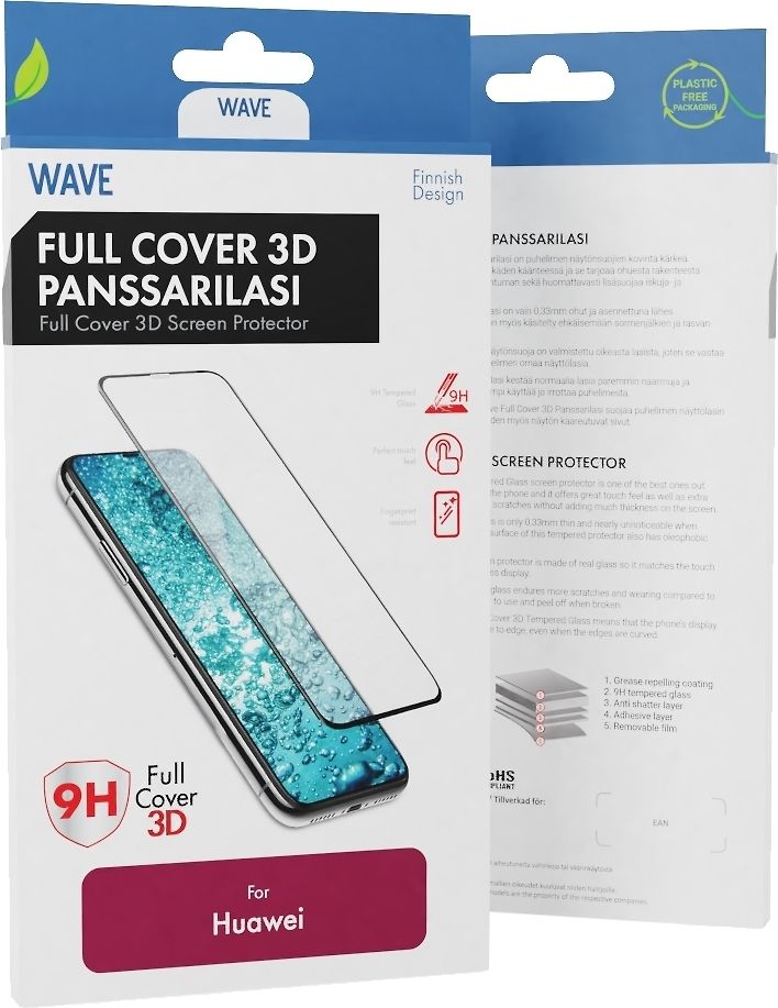 Wave 3D panssarilasi Huawei P30 Pro