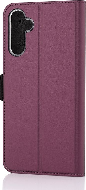 Wave BookCase -suojakotelo, Samsung Galaxy A14, Smoky Sangria