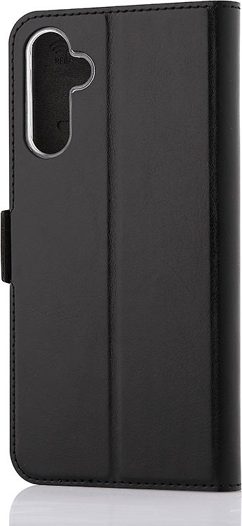 Wave BookCase -suojakotelo, Samsung Galaxy A14, musta