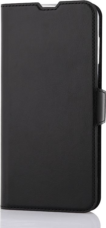 Wave BookCase -suojakotelo, Samsung Galaxy A14, musta