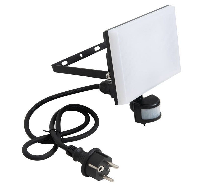 Airam Airflood PIR IP44 30W/840 2400lm BK