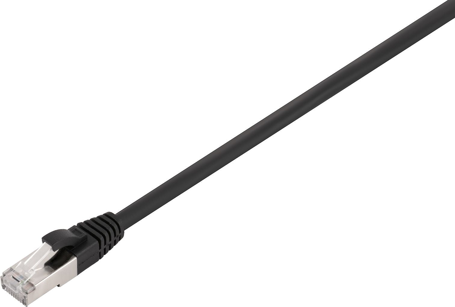 Fuj:tech CAT6A S/FTP -verkkokaapeli, 10 m, musta