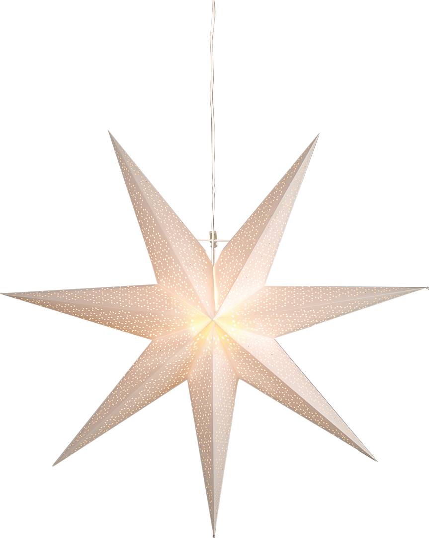 Dot Star pappersstjärna 100 cm vit