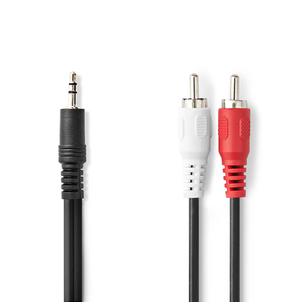 Nedis stereoäänikaapeli 3.5 mm uros - 2x RCA uros 1,5m