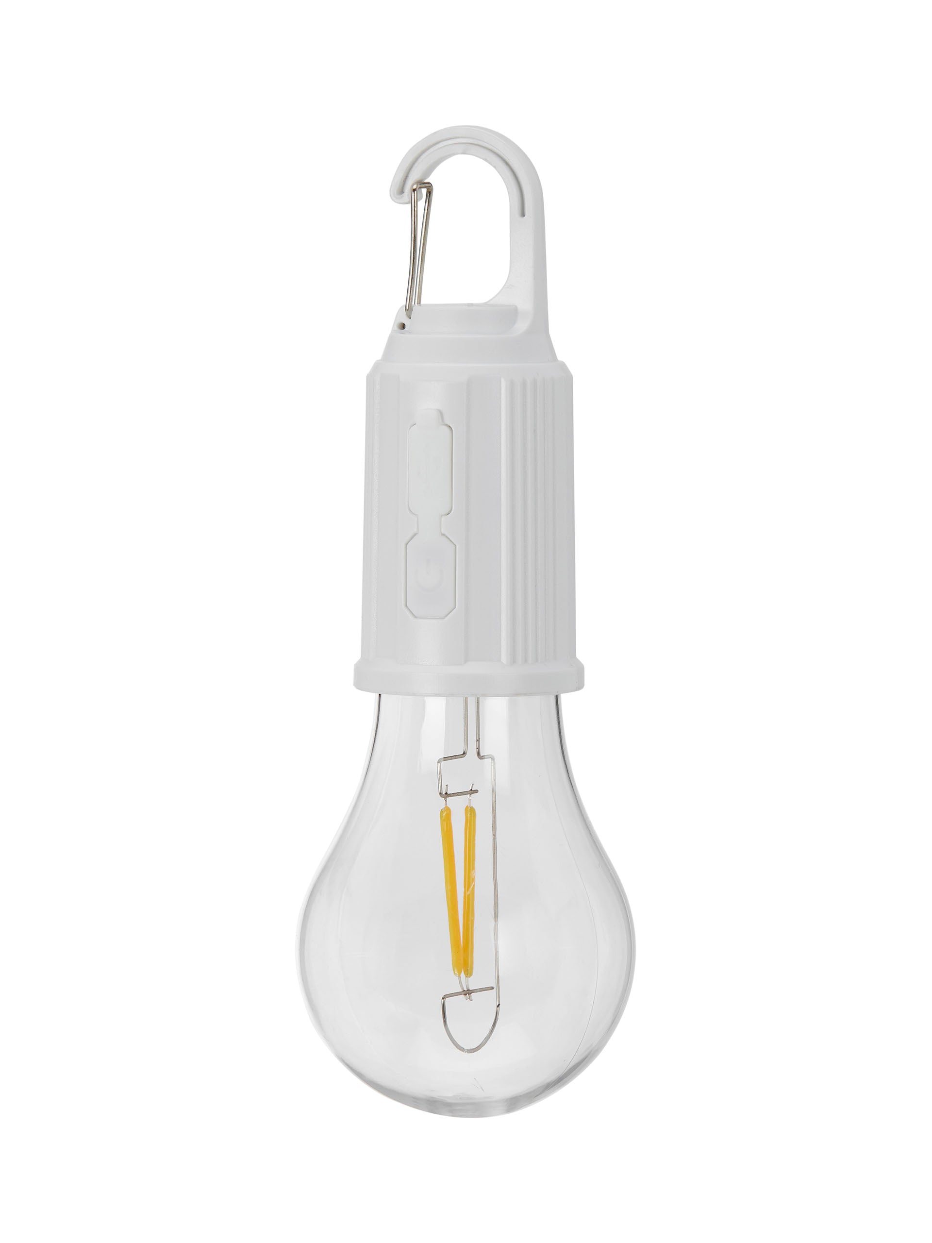 Uppladdningsbar LED-lampa vit