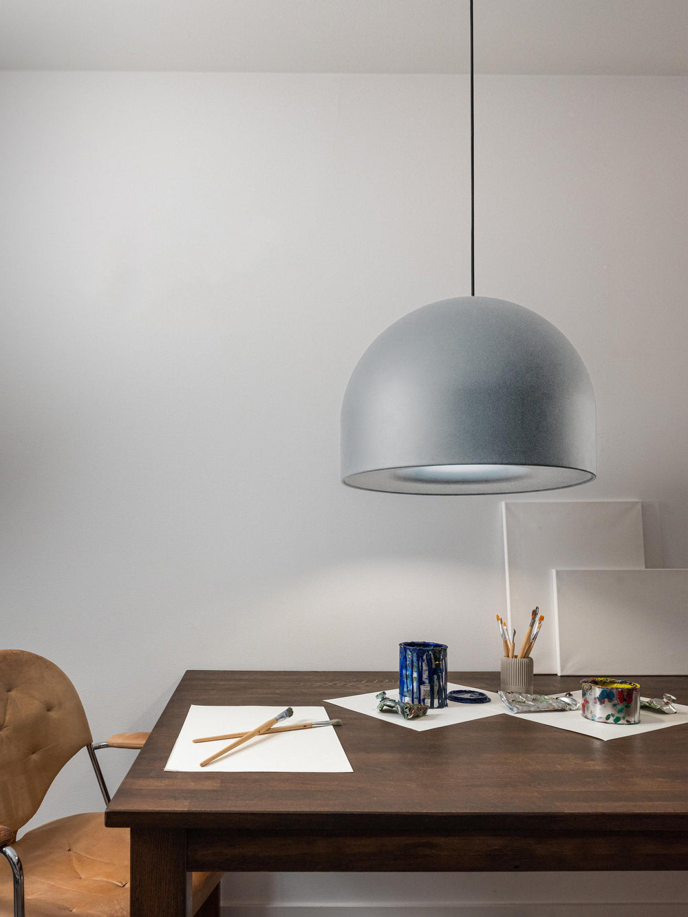 Norp kattovalaisin Sandy Grey 40 cm