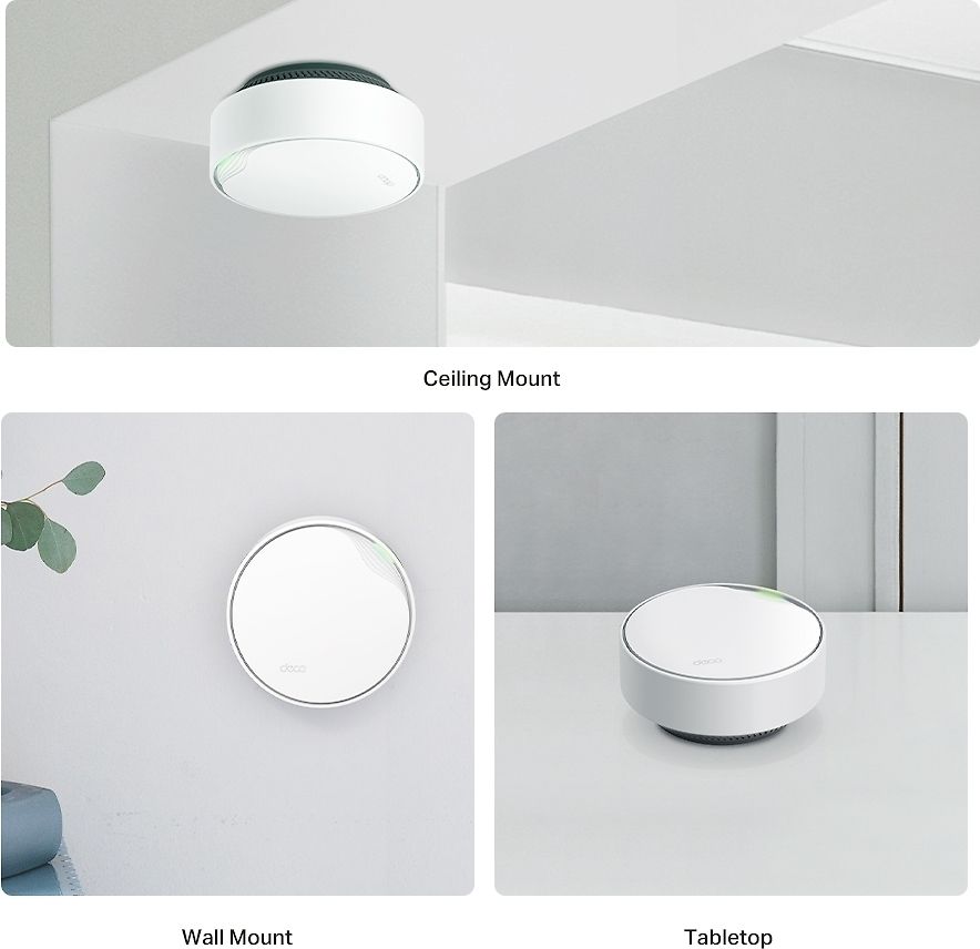 TP-LINK Deco X50-PoE WiFi 6 -Mesh-järjestelmä, 3-pack