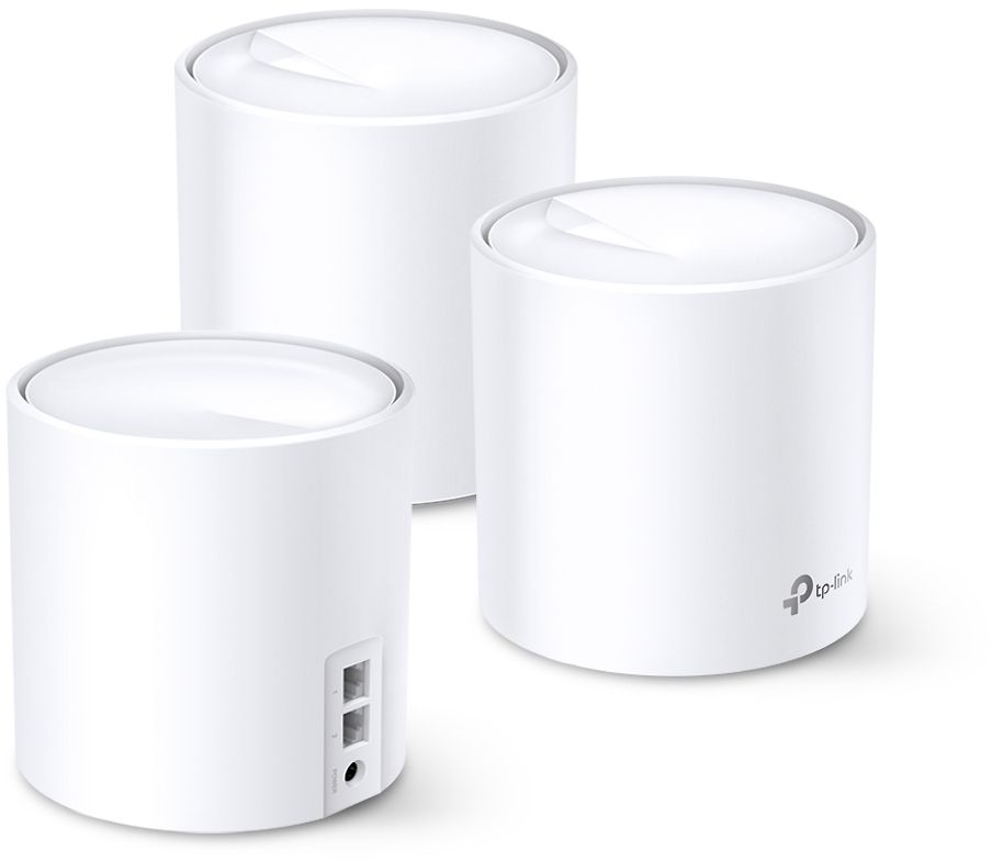 TP-LINK Deco X60 AX5400 WiFi 6 -Mesh-järjestelmä, 3-pack