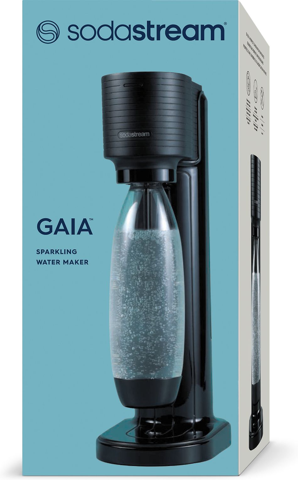 Sodastream GAIA hiilihapotuslaite musta