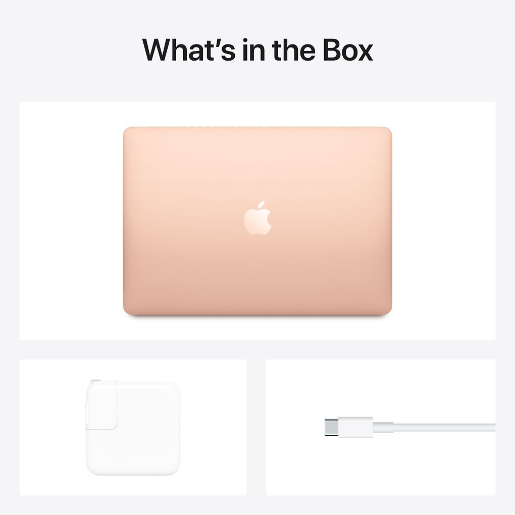 Apple MacBook Air 13” M1 256 Gt 2020 -kannettava, kulta