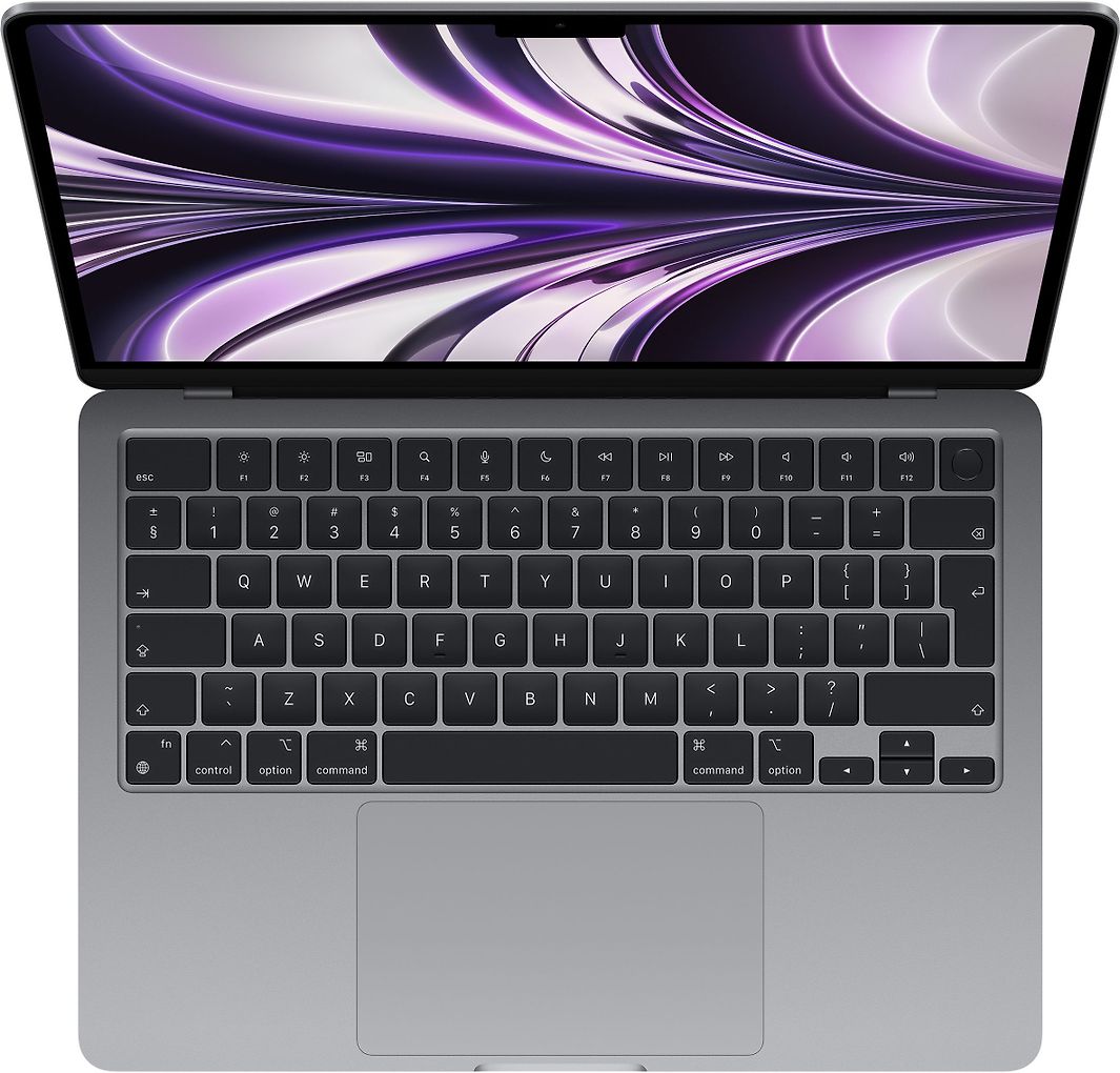 Apple MacBook Air M2 256 Gt 2022 -kannettava, tähtiharmaa