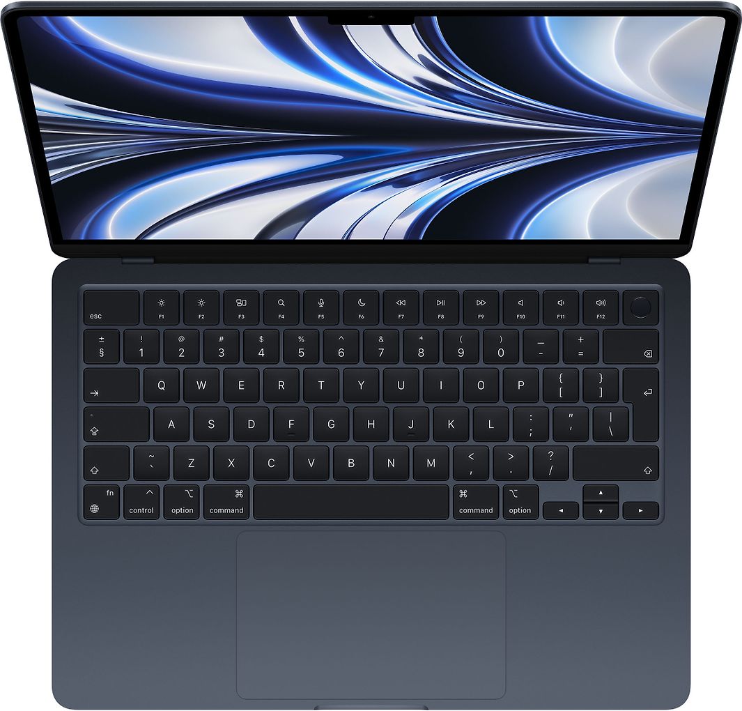Apple MacBook Air M2 256 Gt 2022 -kannettava, keskiyö