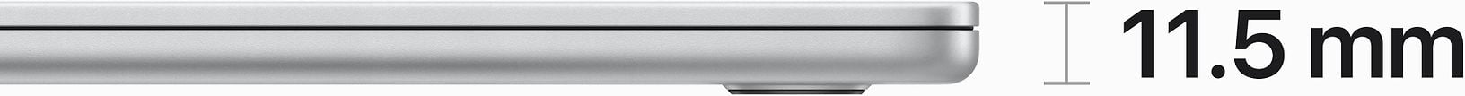 Apple MacBook Air 15" M2 8 Gt, 256 Gt 2023 -kannettava, hopea
