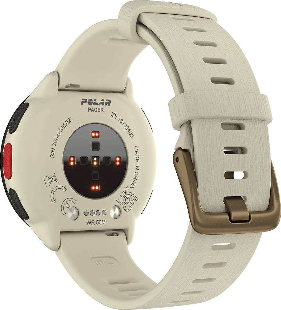 Polar Pacer -GPS-juoksukello, White Cloud