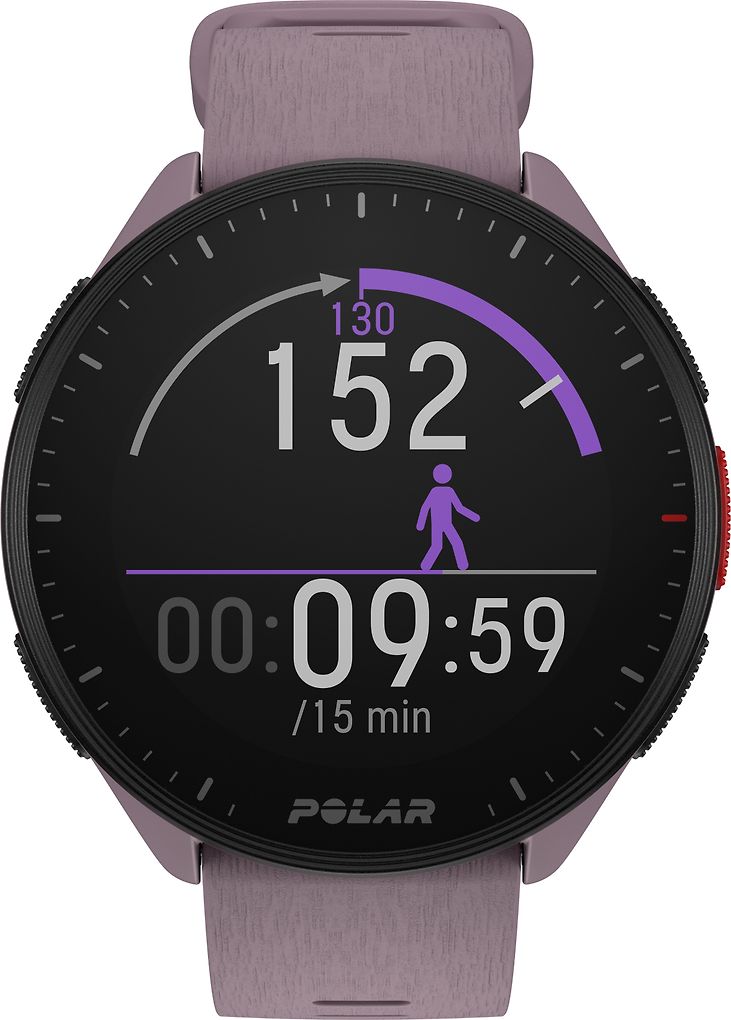 Polar Pacer -GPS-juoksukello, Purple Dusk - E-store.fi