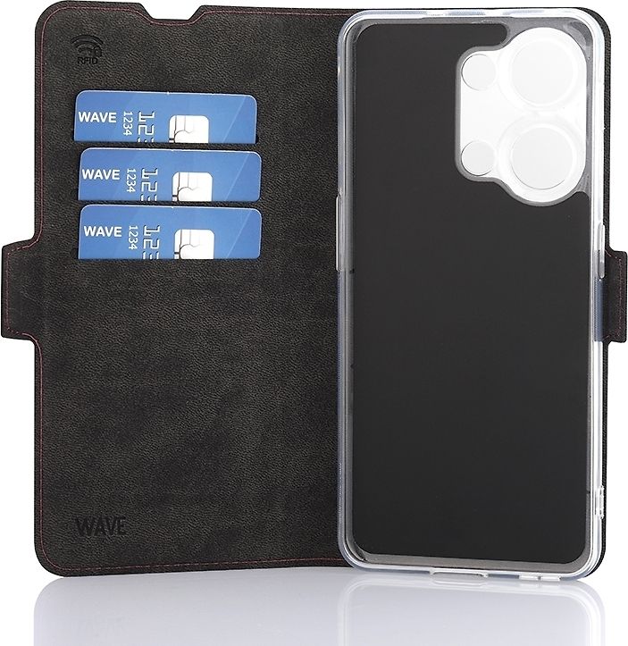 Wave BookCase -suojakotelo, OnePlus Nord 3 5G, Smoky Sangria
