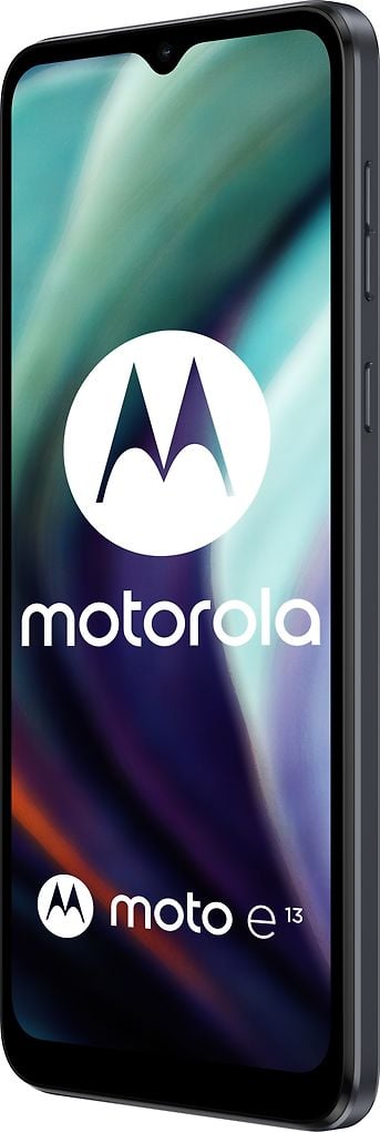 Motorola Moto E13 -puhelin, 128/8 Gt, Cosmic Black