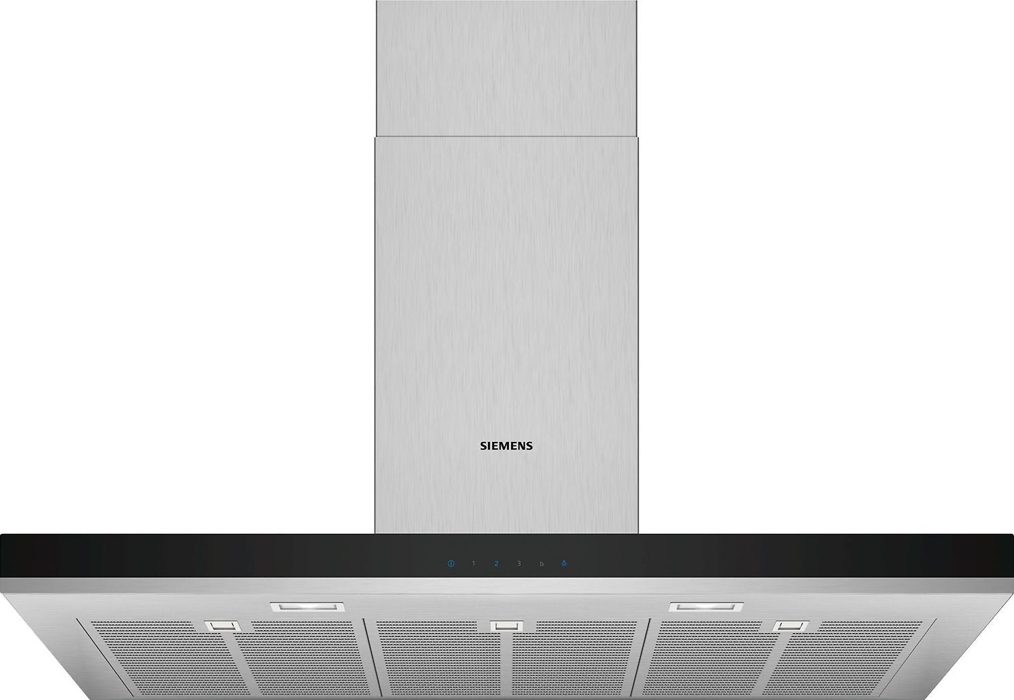 Siemens LC97BHM50 iQ300 -liesituuletin, teräs, 90 cm