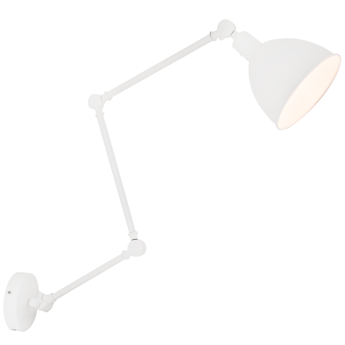 Bazar vägglampa sandvit