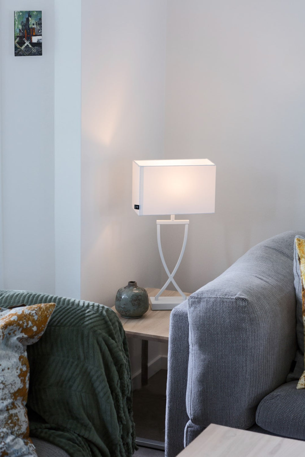 Omega 52 pöytävalaisin kirkas messinki