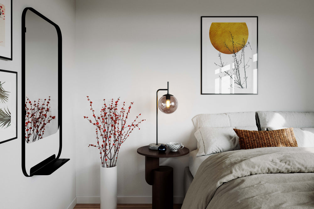 Boyle Tablelamp savunharmaa