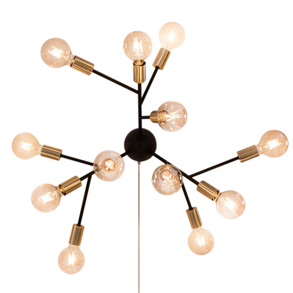 Hero vägglampa mattsvart