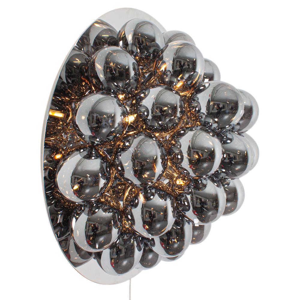 Gross vägglampa rökgrå