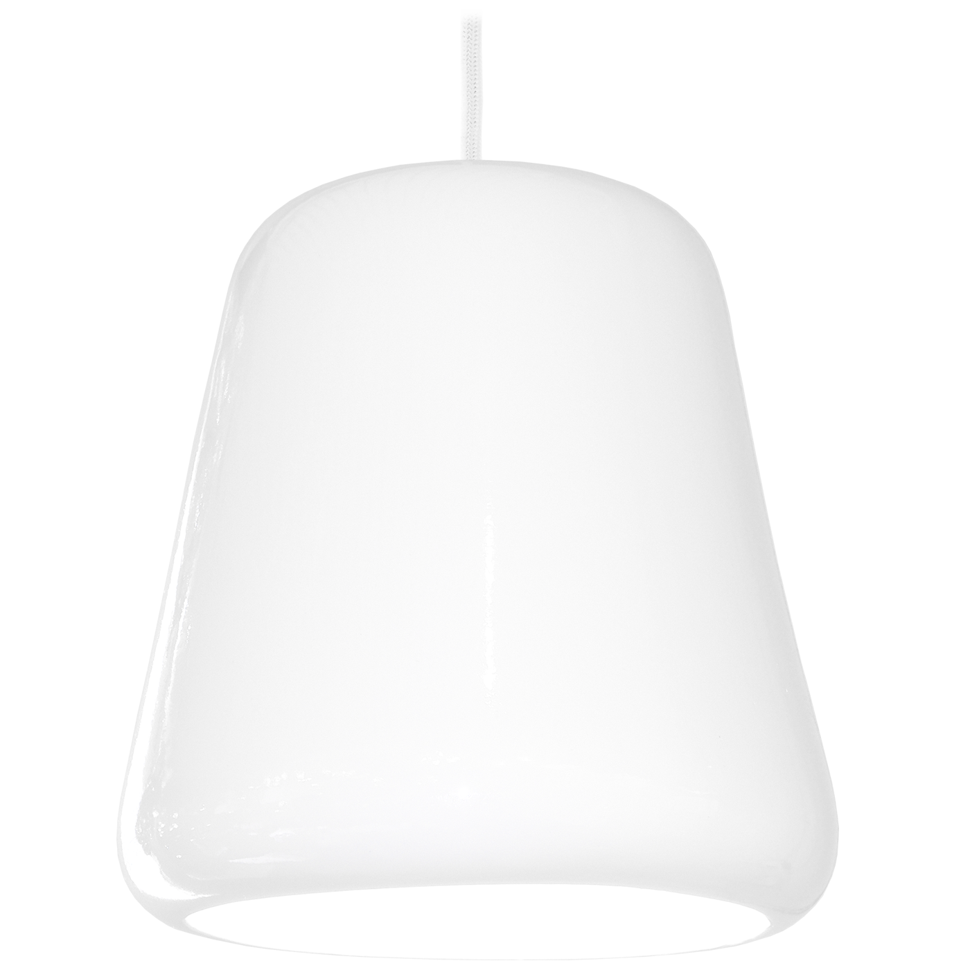 Selma design-taklampa vit