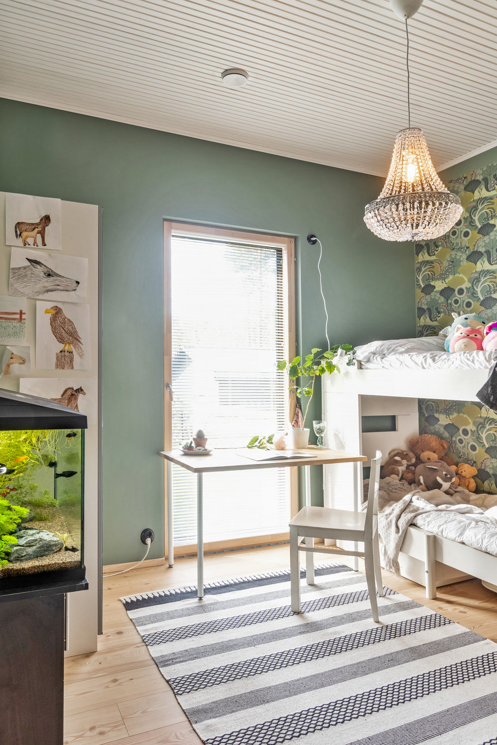 Isabel taklampa krom